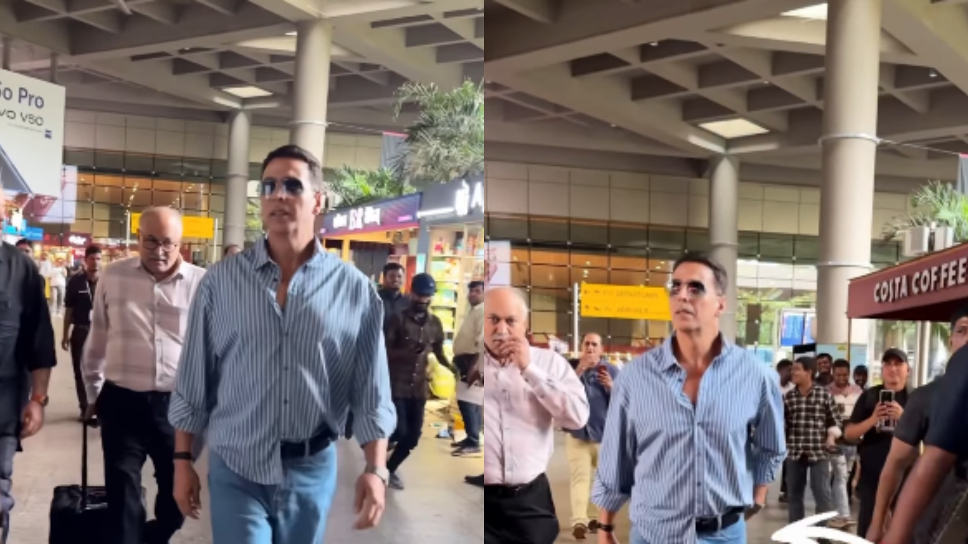 Akshay Kumar: ‘हेरा फेरी 3’ विवाद के बाद पहली बार दिखे अक्षय कुमार, स्टाइलिश अंदाज से जीता दिल