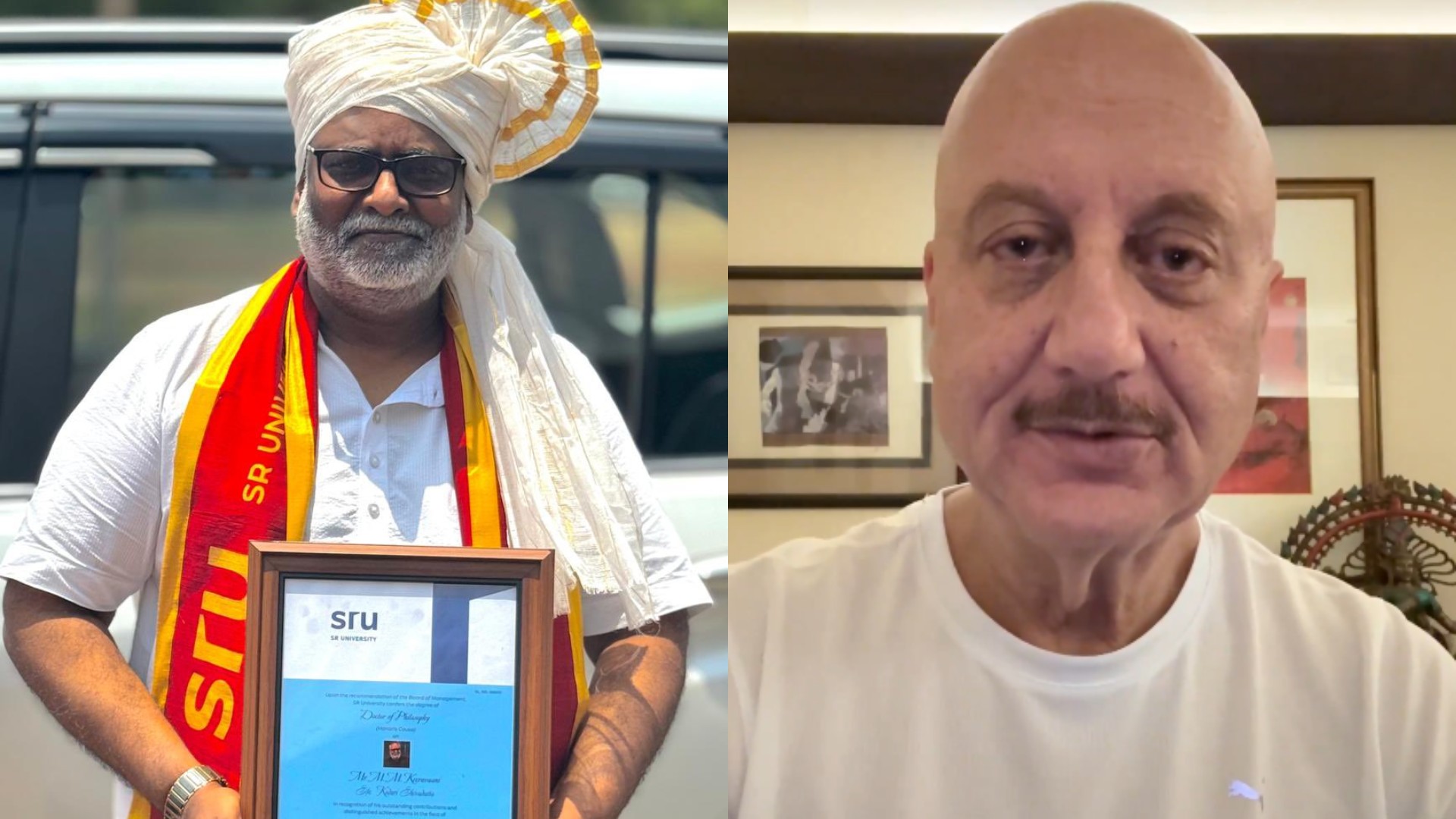 M M Keeravaani: अब ‘डॉक्टर’ बने ‘नाटु नाटु’ के संगीतकार, अनुपम खेर ने दी बधाई