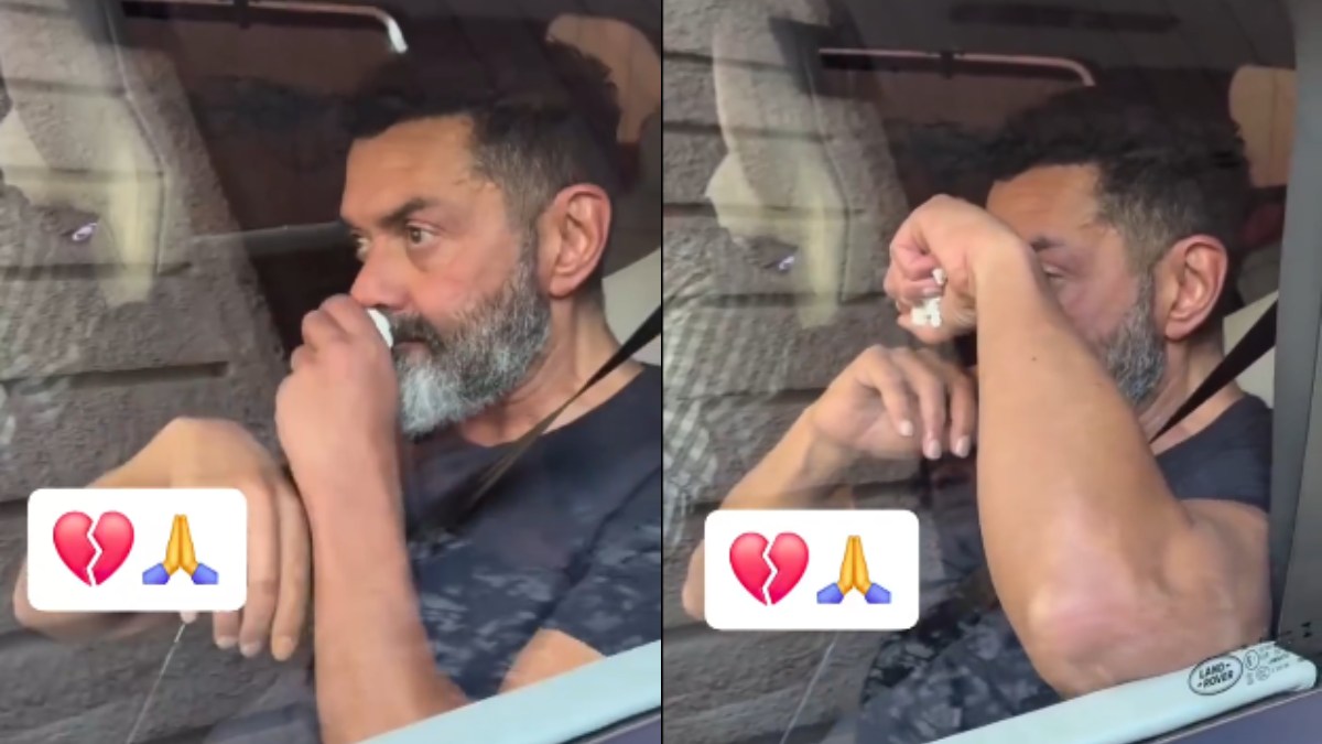 Dharmendra के निधन पर बेटे बॉबी देओल का दर्द, कार में बैठकर फूट-फूटकर रोए