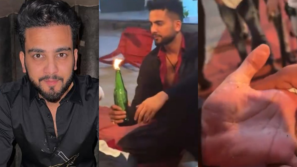 Aukaat Ke Bahar के लिए Elvish Yadav ने जला लिया अपना हाथ, लोग कर रहे मेहनत की जमकर तारीफ