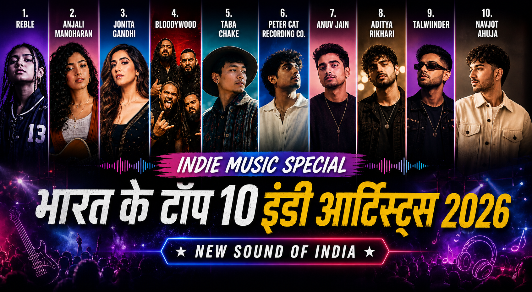 Indie Music: म्यूज़िक कंपनियों से बग़ावत करने वाले धुनों के 10 ‘धुरंधर’